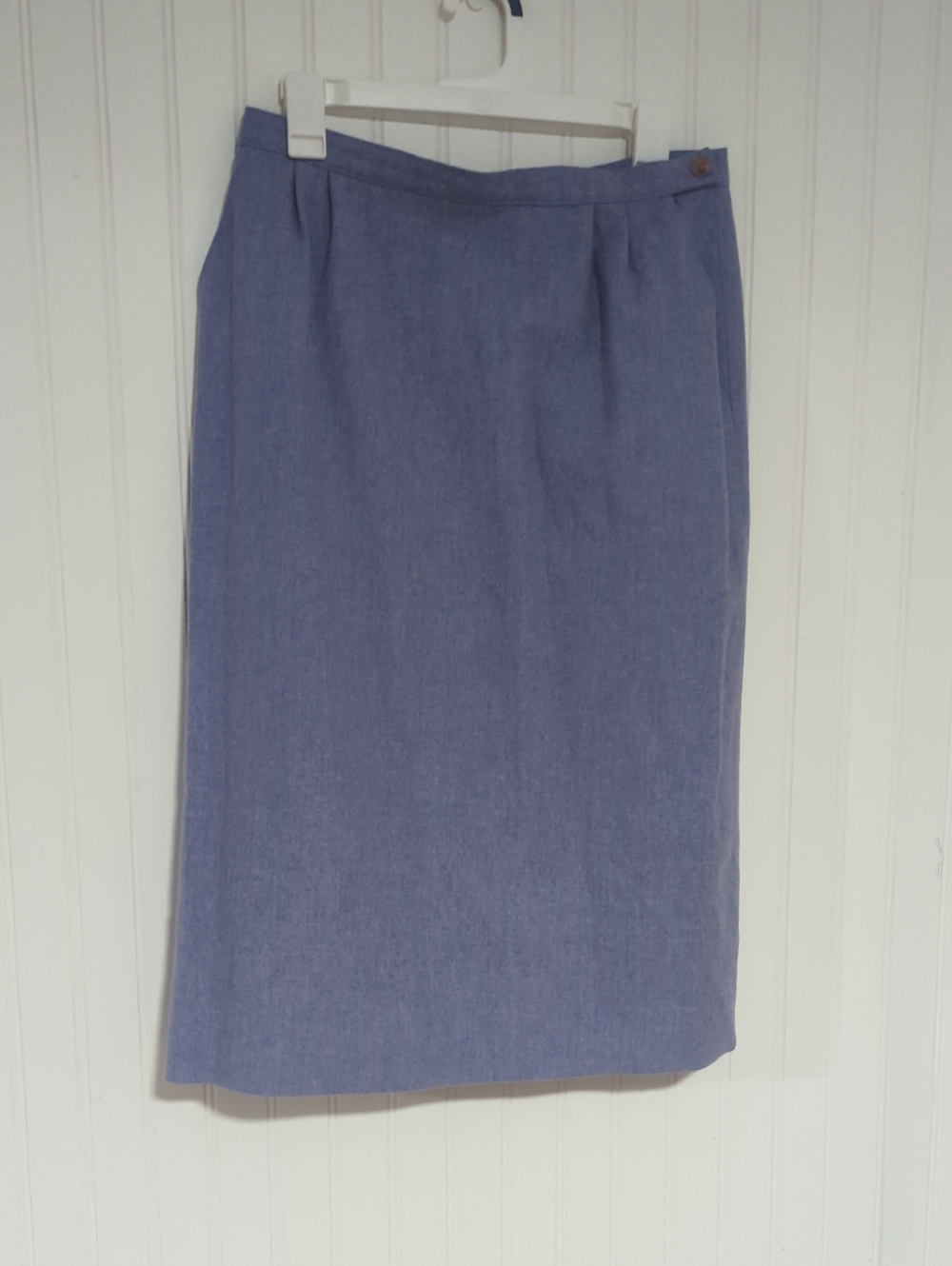 Pendleton Lavender-Blue Pencil Skirt